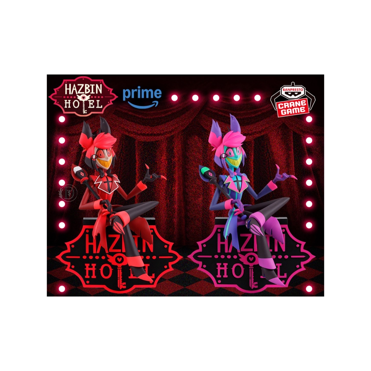 ハズビンホテルへようこそ モニタートップフィギュア アラスター⁄ヴァ