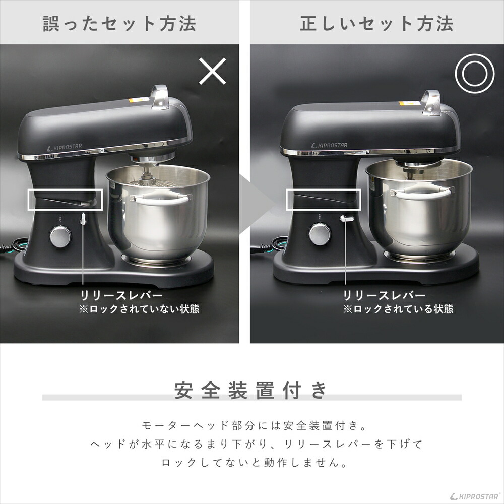 楽天市場】ミキサー 7L 業務用 PRO-DMX7 スタンドミキサー【業務用