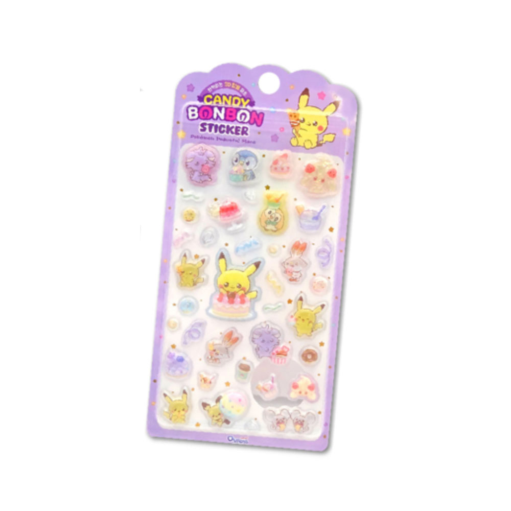 楽天市場】ポケモン シール ポケピース シール 全4種 ステッカー 3D