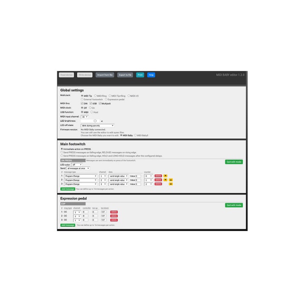 楽天市場】Disaster Area Designs MIDI Baby3 MIDIコントロールフット