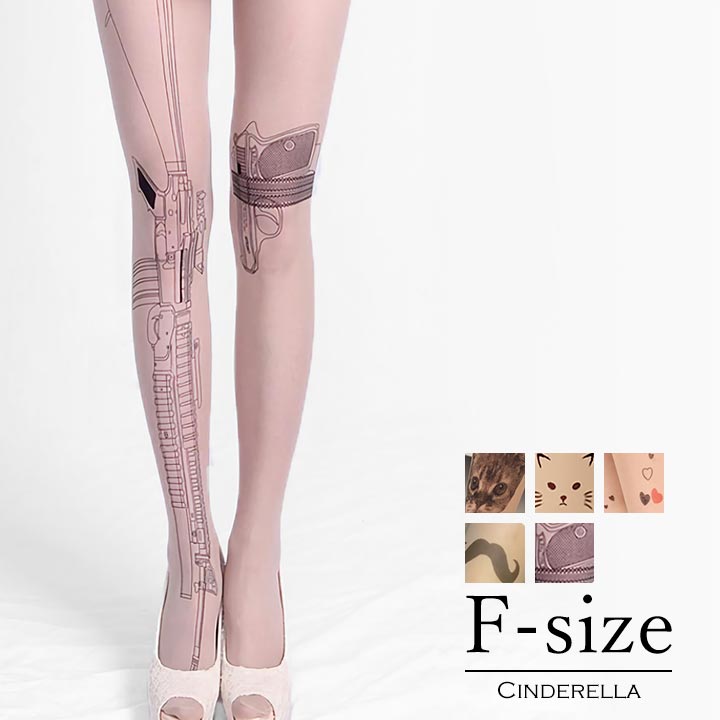 楽天市場】プリントストッキング 柄ストッキング 柄タイツ プリント