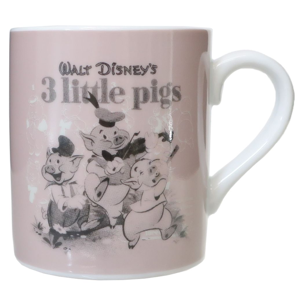 レトロ☆ 三匹の子ぶた 陶器 オルゴール ディズニー レトロ☆ 三匹の子