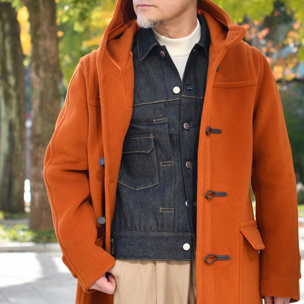 楽天市場】INVERTERE【インバーティア】ダッフルコート NEWTON ABBOT