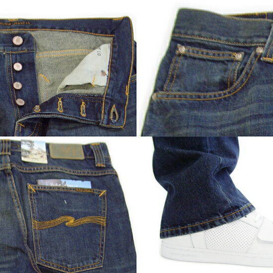 楽天市場】ヌーディージーンズ レギュラーアルフ(ラルフ) ストレート