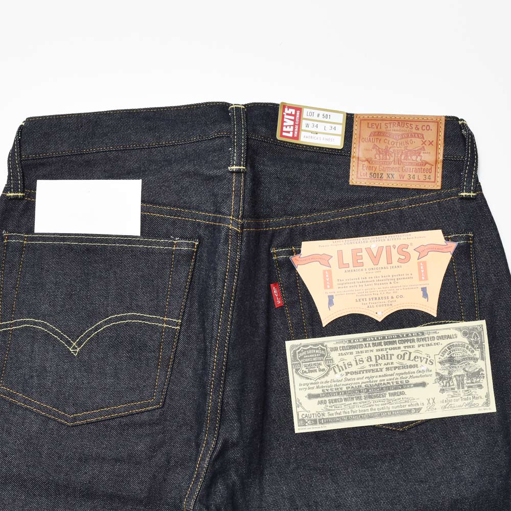 楽天市場】LEVI'S / リーバイス LVC 1954's 501ZXX リジッドデニム