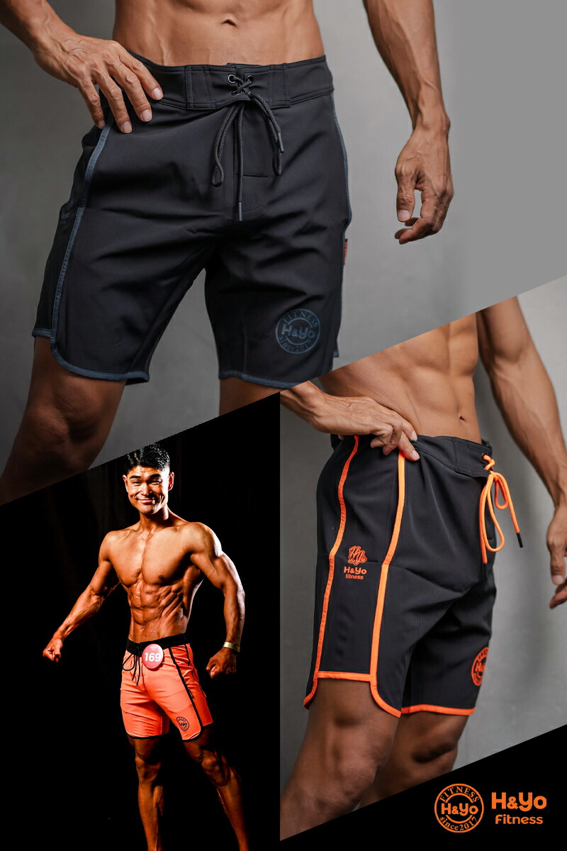 楽天市場】サーフパンツ フィジーク 競技用 ボードショーツ