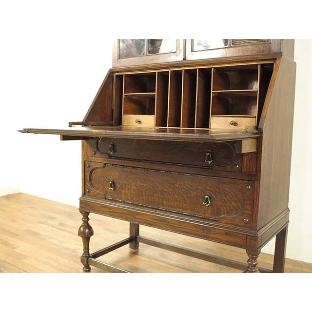 楽天市場】アンティーク ブックビューロー アンティーク デスク