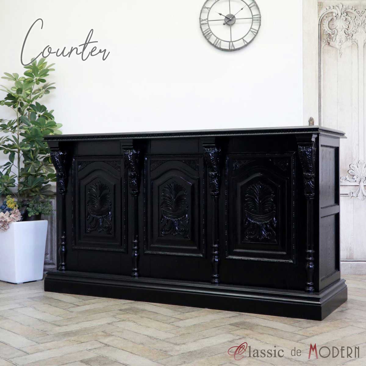 楽天市場】輸入家具 カウンターテーブル レジカウンター ヴィンテージ