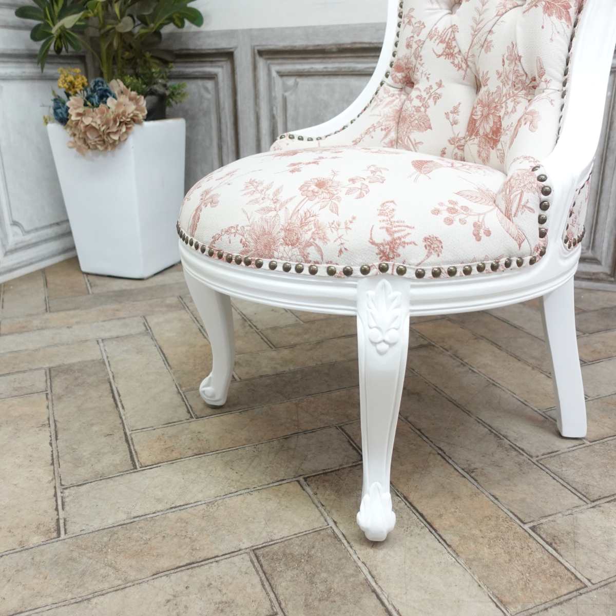 楽天市場】輸入家具 ロココ調 家具 ナーシングチェア ロココ調