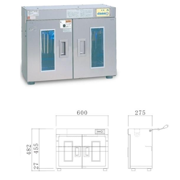 楽天市場】紫外線殺菌庫 包丁まな板殺菌庫 102型 イシダ厨機