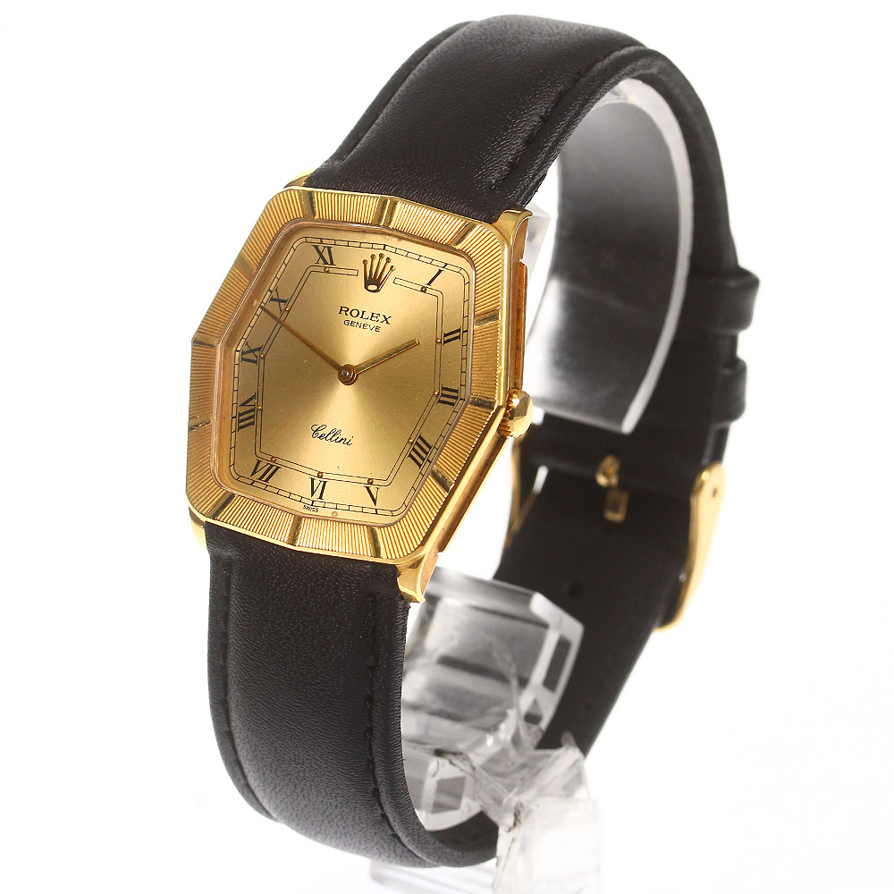 楽天市場】ロレックス ROLEX 4170 チェリーニ K18YG 手巻き メンズ