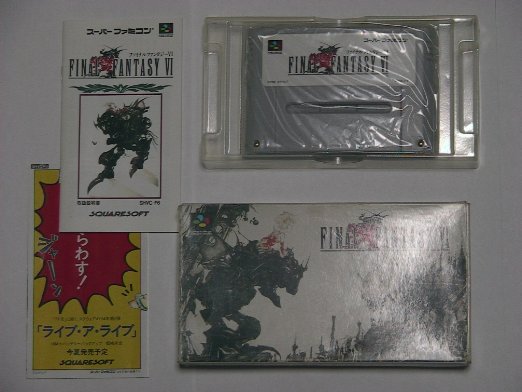 楽天市場】ファイナルファンタジー6 スクウェア SUPER FAMICOM 未使用