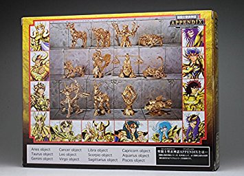 楽天市場】聖闘士聖衣神話 APPENDIX 黄金聖衣 オブジェセット バンダイ