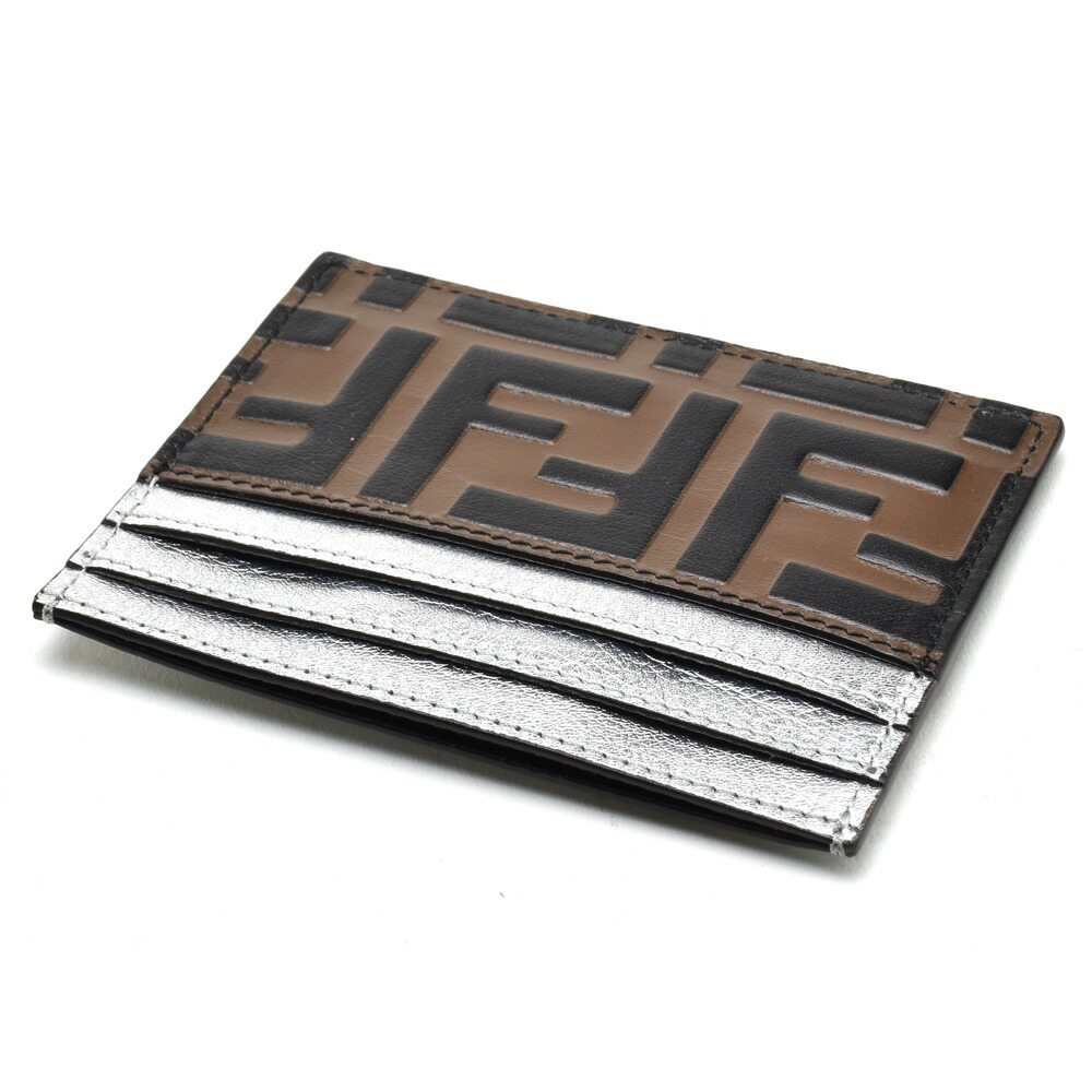 楽天市場】【お買い物マラソンSALE】フェンディ カードケース ズッカ柄