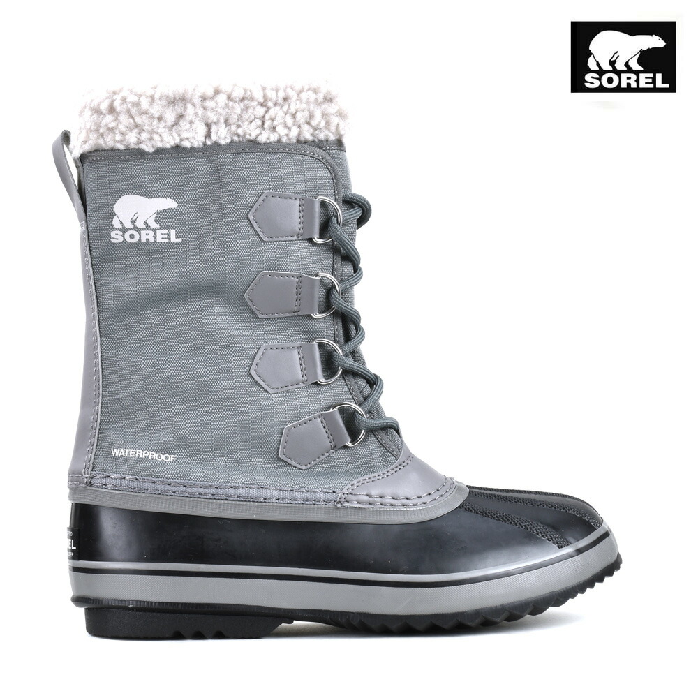 楽天市場】ソレル SORE 1855191-052 1964 PAC NYLON GRAY 1964 パック