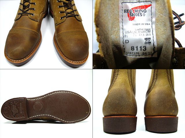 楽天市場】レッドウィング アイアンレンジャー REDWING 8113 IRON