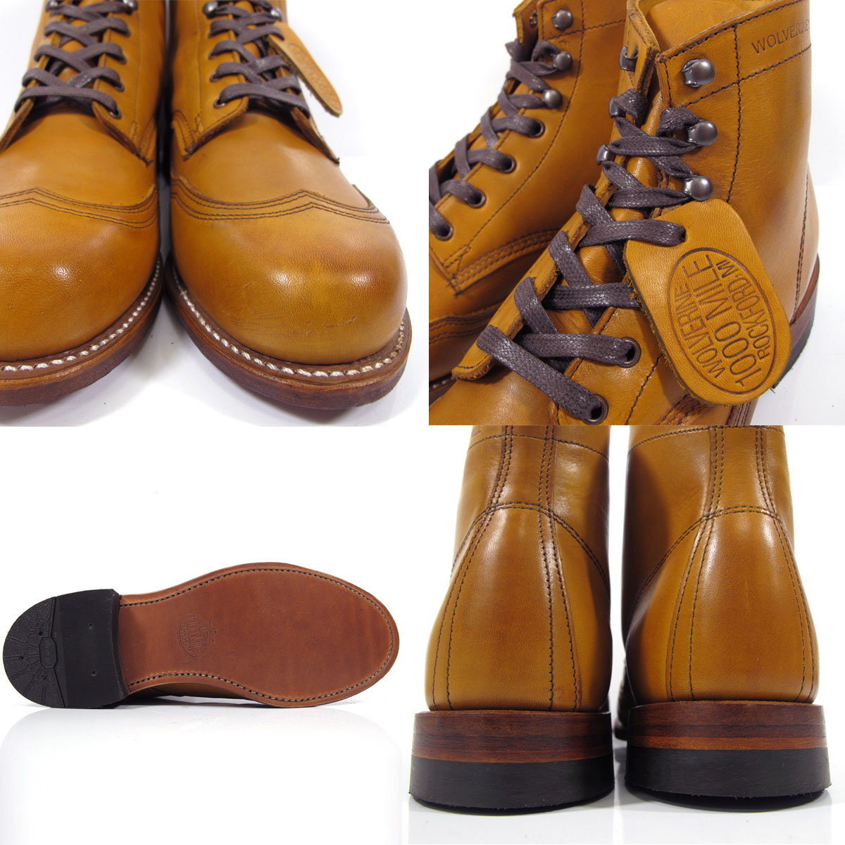 楽天市場】ウルヴァリン 1000マイルブーツ アディソン タン WOLVERINE