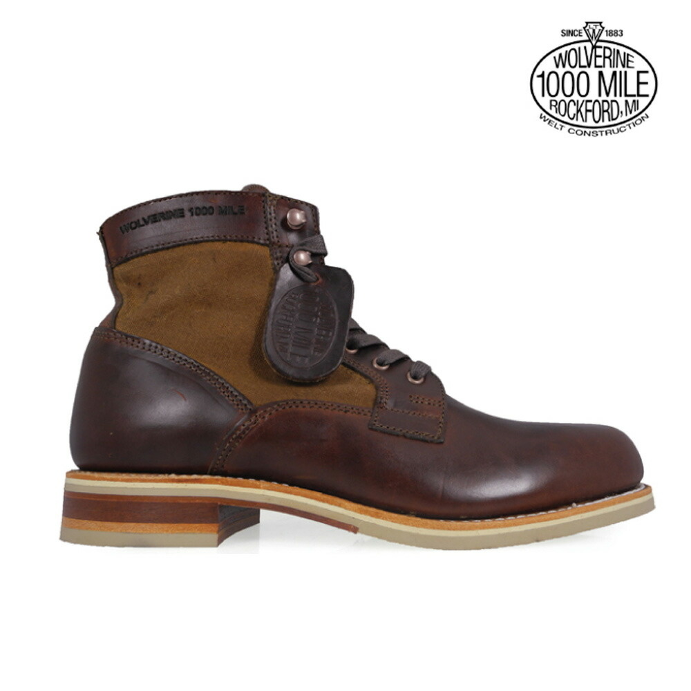 楽天市場】ウルヴァリン WOLVERINE 1000MILE BOOTS W00403 ウルバリン