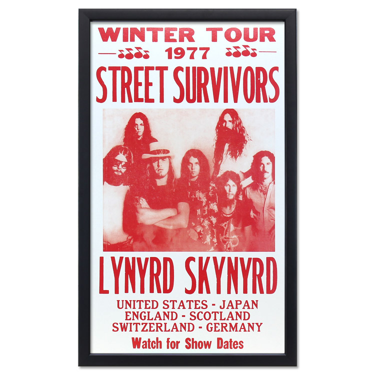 Lynyrd Skynyrd/レーナードスキナード '77 英国ツアーパンフ Lynyrd