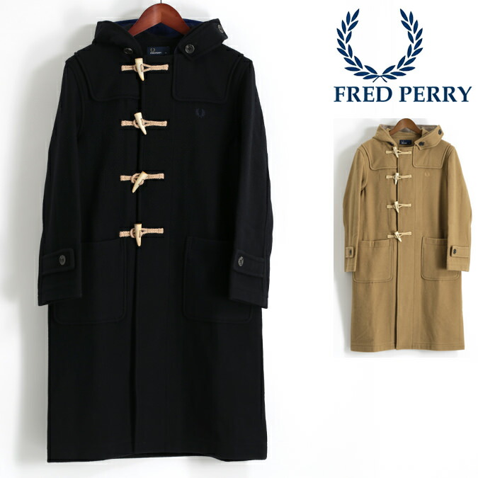 楽天市場】フレッドペリー Fred Perry ダッフルコート ウール 2色