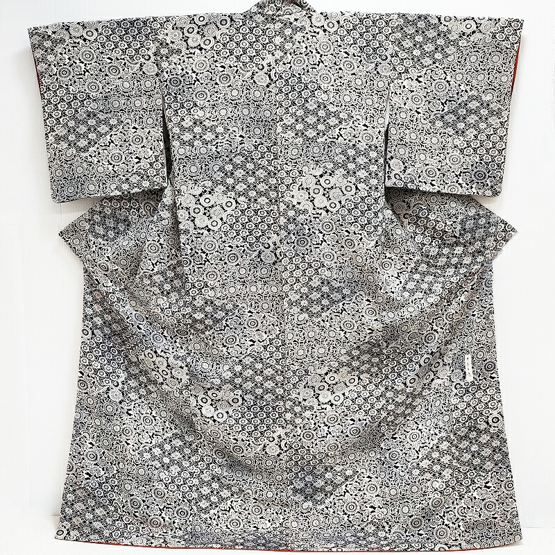 楽天市場】袷 江戸小紋 本草木染 江戸柄染め 御仕立上り (3104) l-y