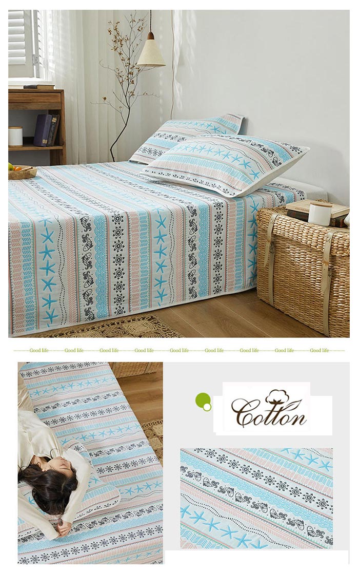 楽天市場】6重 ガーゼ ベッドスプレッド ベッドカバー マルチカバー