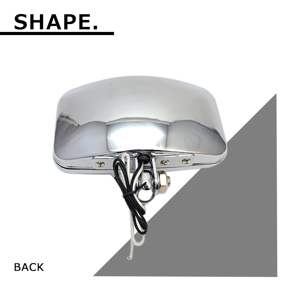 楽天市場】スクエア ヘッドライト ビンテージ 汎用品 ヘッド ライト