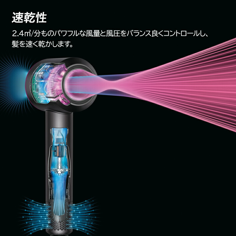 楽天市場】ダイソン ドライヤー Supersonic ヘアドライヤー ニッケル