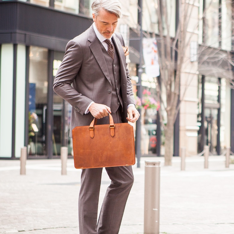 楽天市場】【ココマイスター】ナポレオンカーフ・ビジネスボナパルト