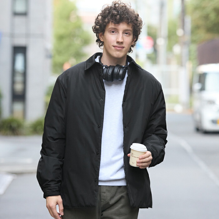 楽天市場】セール☆4990円→2990円 薄中綿コーチジャケット メンズ
