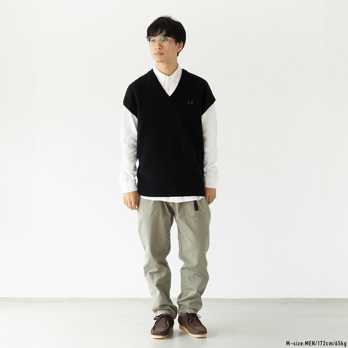 楽天市場】フレッドペリー FRED PERRY ニット ベスト ラムウール