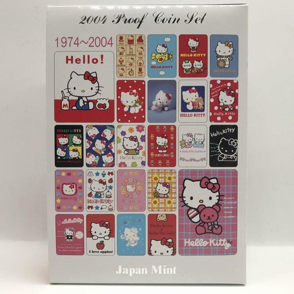 楽天市場】ハローキティ 誕生30周年 2004 プルーフ貨幣セット（平成16