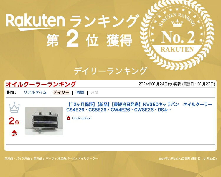楽天市場】【12ヶ月保証】【新品】【最短当日発送】NV350キャラバン