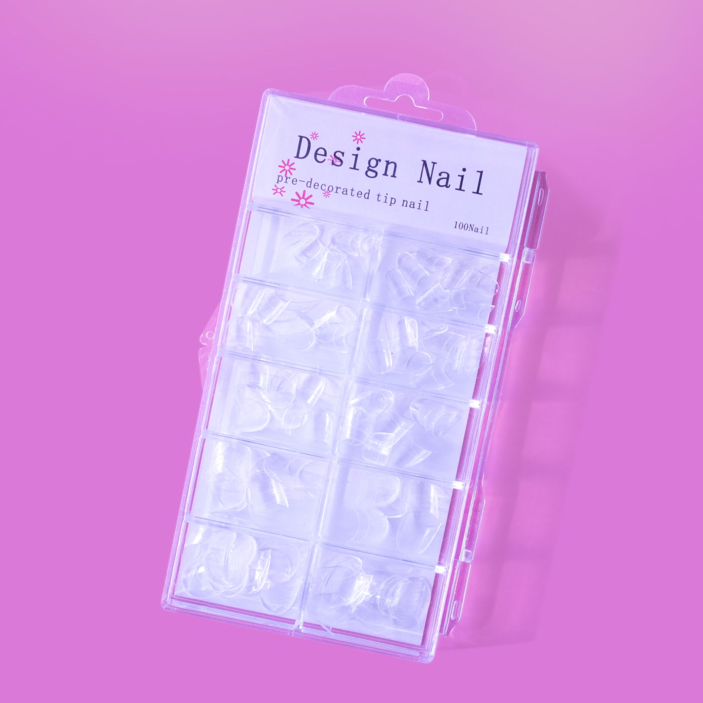 楽天市場】ちょい足し ネイルチップ クリア 超短い ハーフチップ 無地