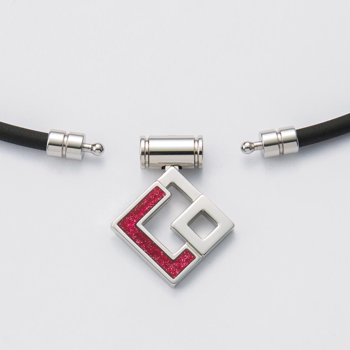 楽天市場】コラントッテ TAO ネックレス AURA シルバー×レッドラメ