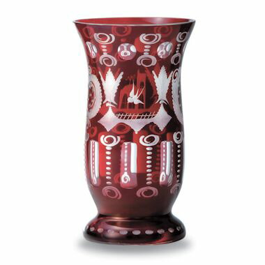 楽天市場】ボヘミアングラス エーゲルマン 花瓶 : コーミングアース