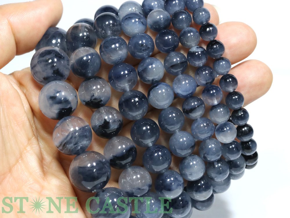 楽天市場】☆高品質☆【ブレスレット】ザギマウンテンクォーツ (ブルー