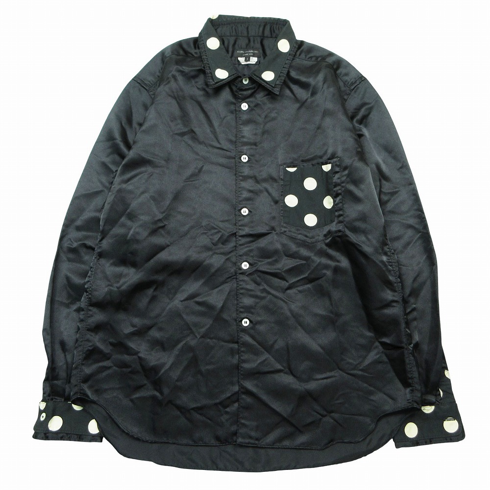 楽天市場】コムデギャルソン ドット シャツ（カジュアルシャツ