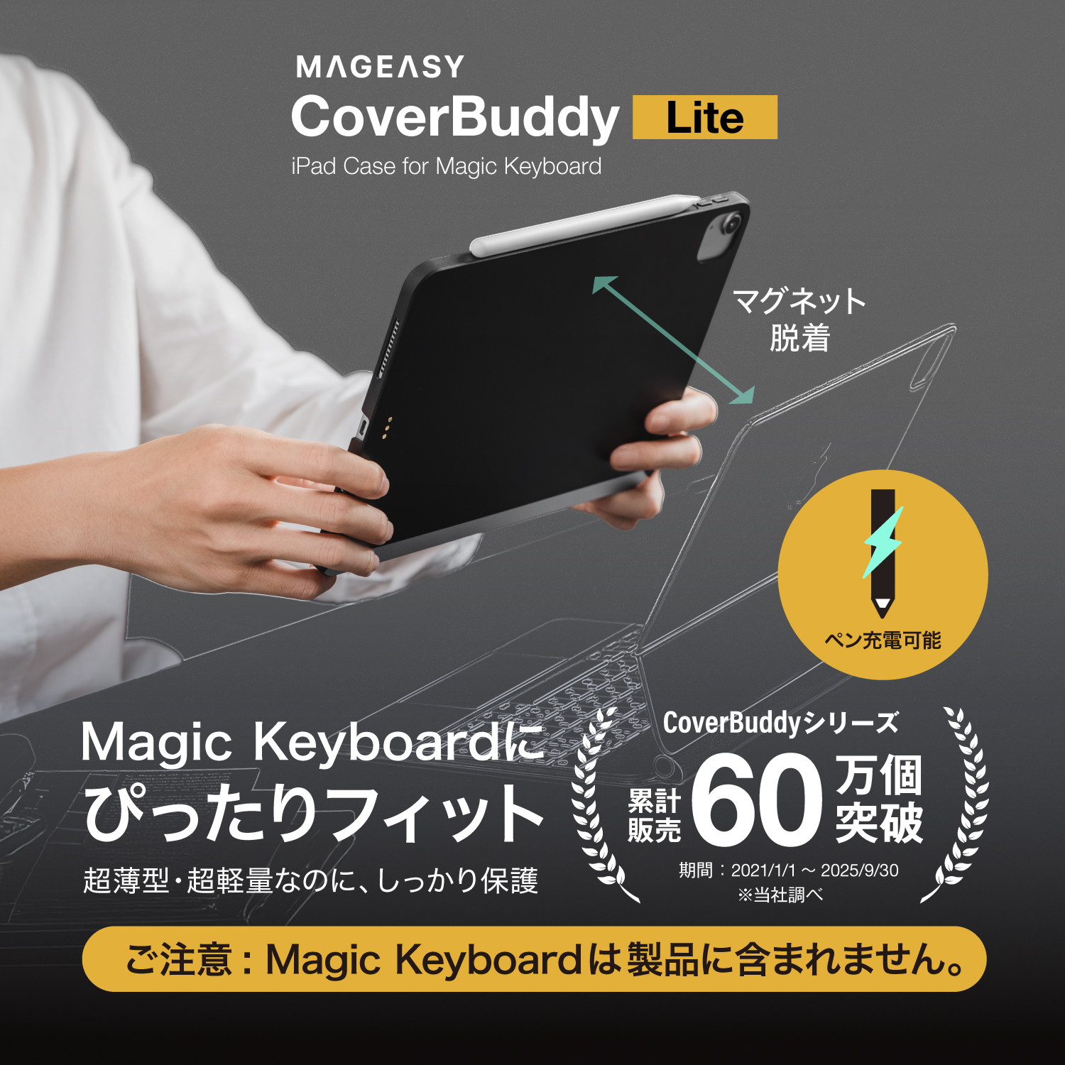 楽天市場】iPad Pro 11インチ 2025 M5 ケース Apple 純正 Magic