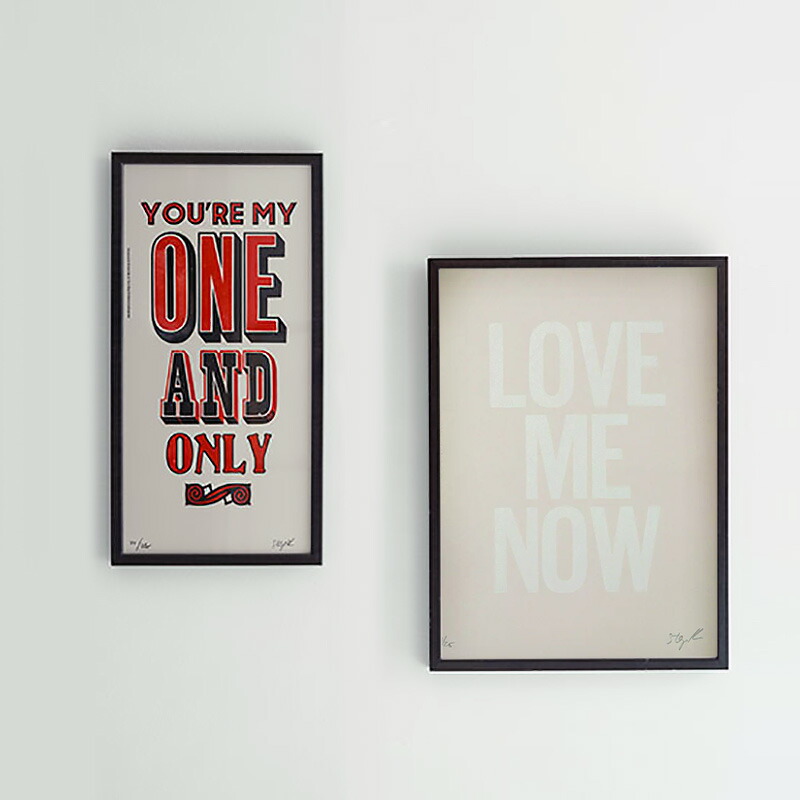 楽天市場】【ATPPL】Typography Poster／M size（8柄）220mm×450mm A