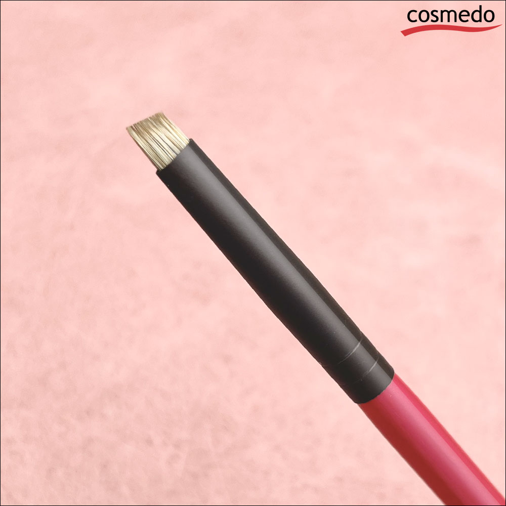 楽天市場】熊野筆 アイブロウブラシ (ななめ) 水ムジナ100% 日本製