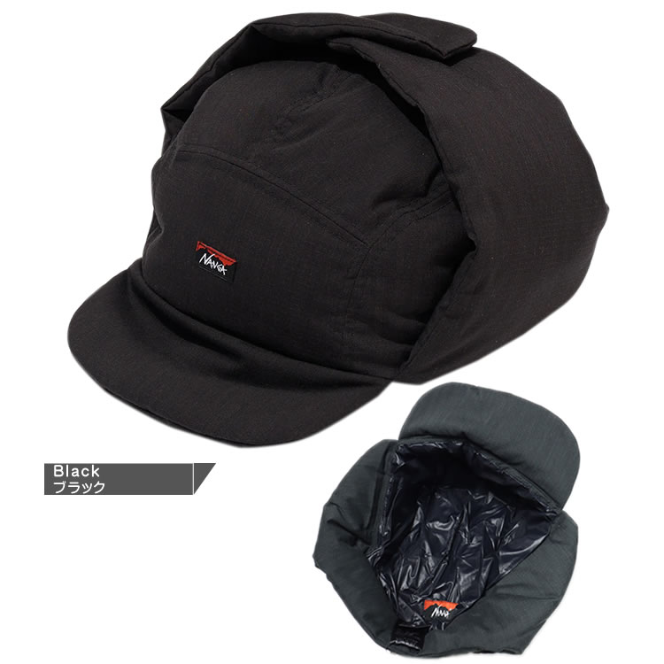 楽天市場】【SALE】ナンガ キャップ 帽子 耳当て フライトキャップ ヒ
