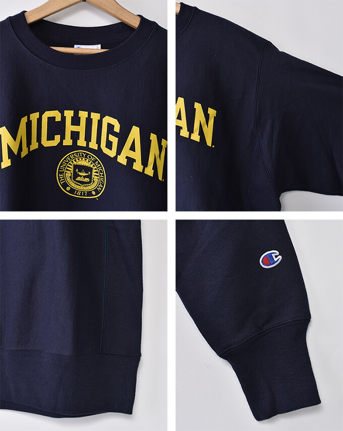 楽天市場】【Champion】チャンピオンUS企画 MICHIGAN UNIV Reverse