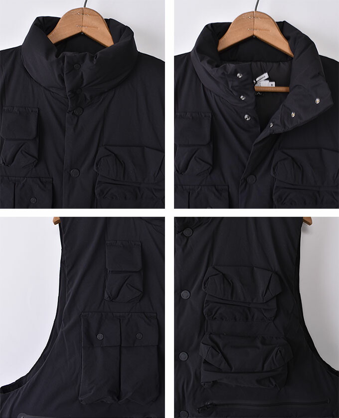 楽天市場】F/CE. PERTEX WATERPROOF DOWN VEST / BLACKエフシーイー