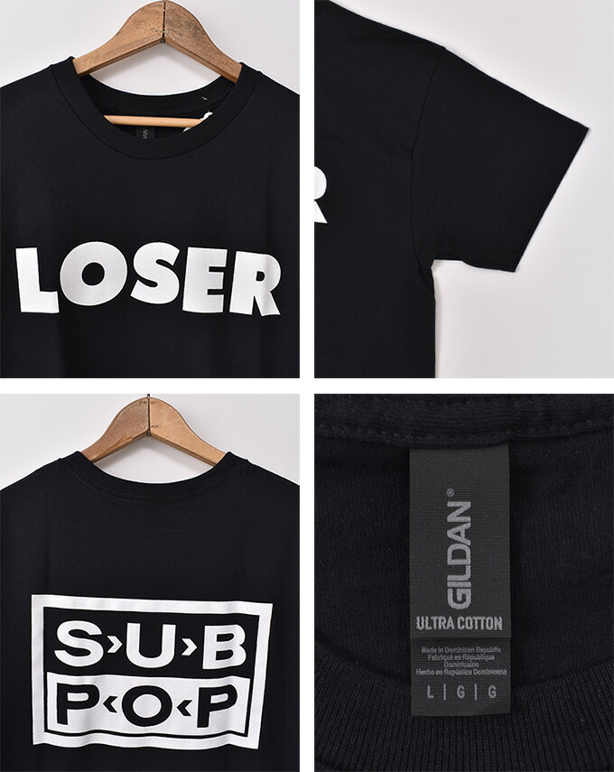 楽天市場】SUB POP / LOSER S/S PRINT TEEサブポップ / ルーザー