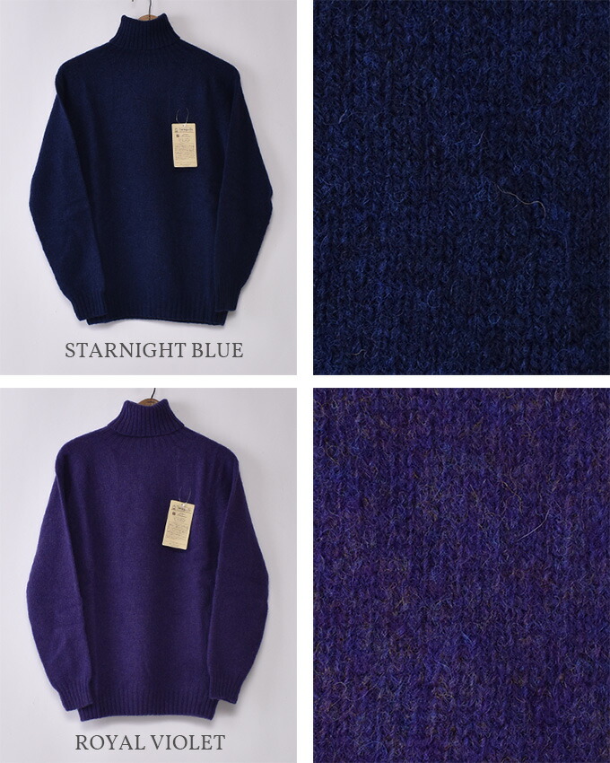 楽天市場】INVERALLAN / ROLL NECK SHETLAND SWEATERインバーアラン