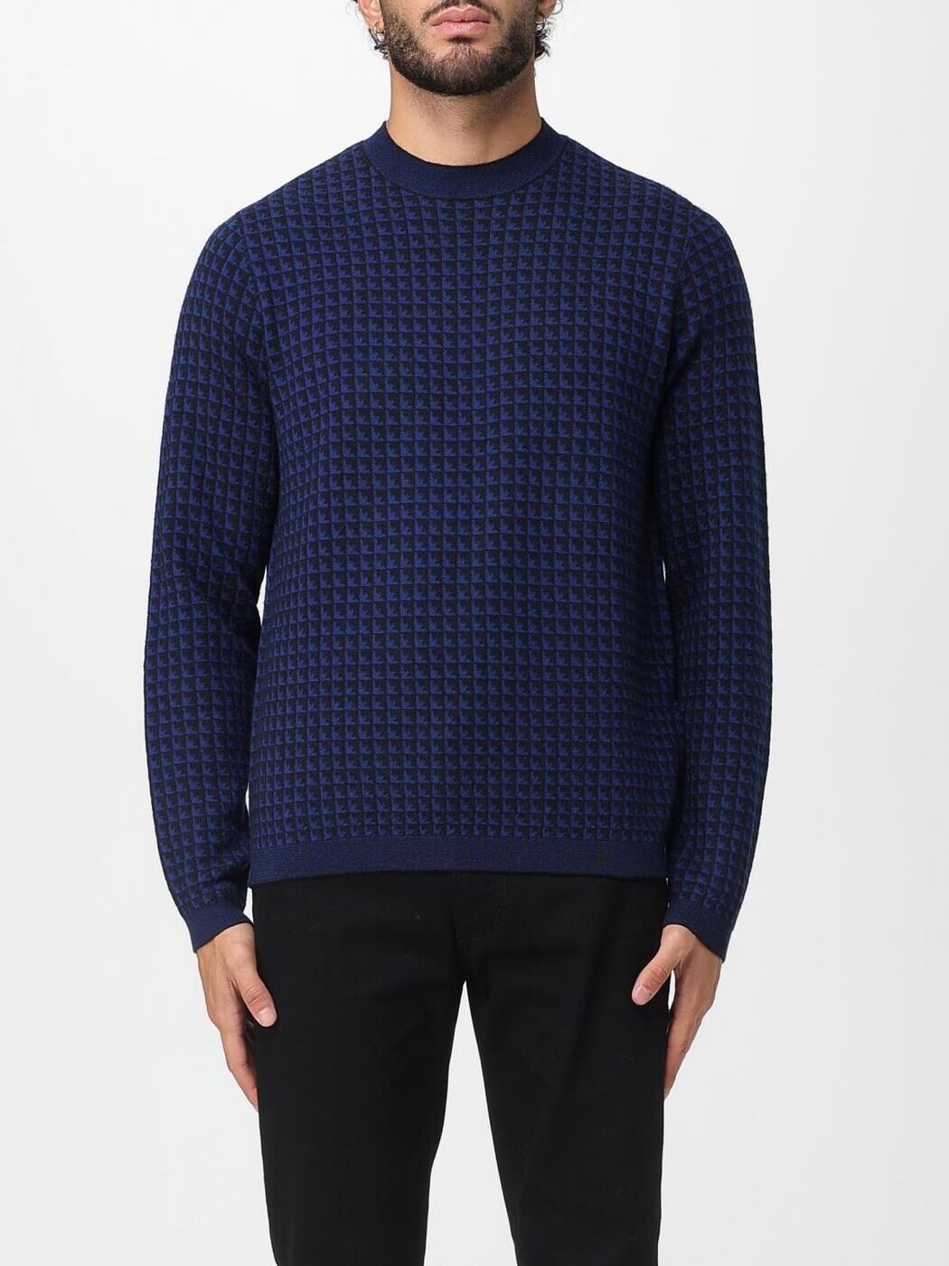 楽天市場】アルマーニ（カラーブルー）（ニット・セーター｜トップス