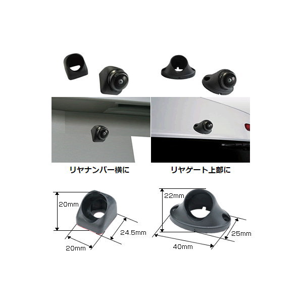 楽天市場】Bullcon ブルコン AV-FBC03R 広角度ミニボールカメラ サイド