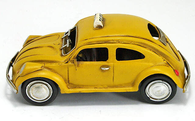 楽天市場】ブリキ おもちゃ ビートルタクシー（イエロー）L18.5cm