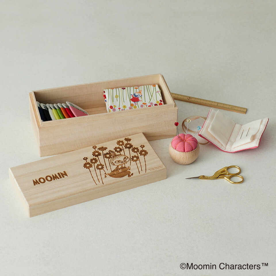 楽天市場】完成品｜ リトルミイ お針箱 ｜ ソーイングセット お針箱